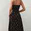 Polka Dot Print Suspender Dress - Summer Essential