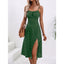 Polka Dot Print Suspender Dress - Summer Essential