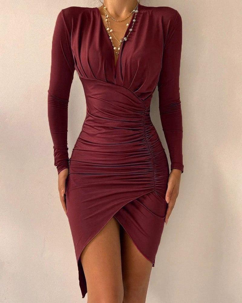 Robes Slim Imprimées Élégantes pour Femmes