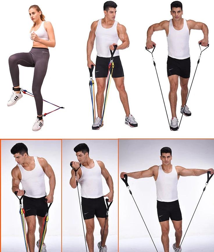 Portable Fitness Rally - Versatile Resistance Bands