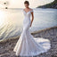 Vestido de Novia Sirena Princesa - Gown de Encaje Blanco