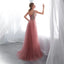 Robe de bal élégante à décolleté en V