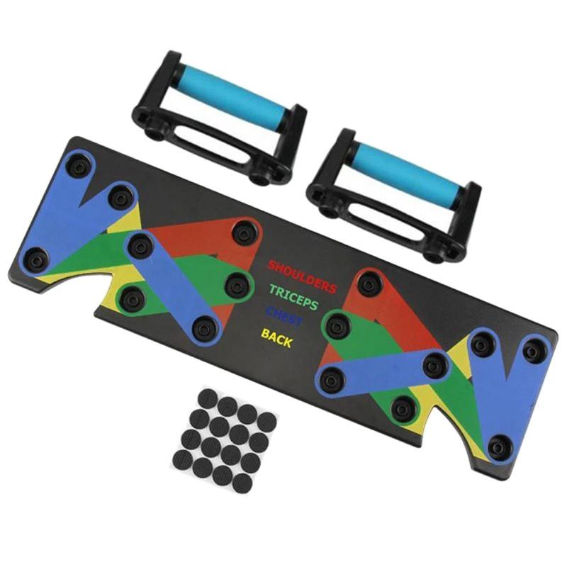 Support de pompes Edge 9 en 1 - Outil de fitness polyvalent pour les entraînements à domicile