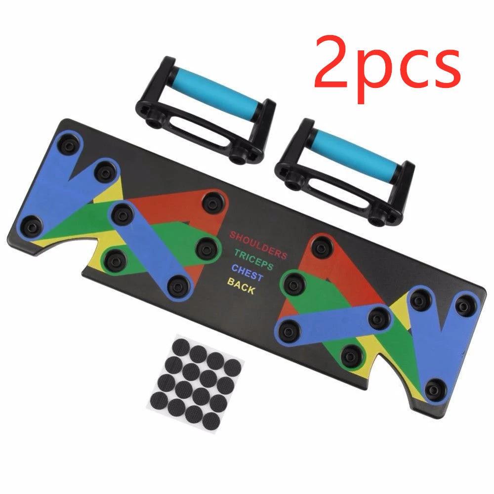 Support de pompes Edge 9 en 1 - Outil de fitness polyvalent pour les entraînements à domicile
