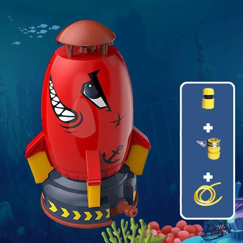 Juguete de Rociador de Agua Lanzador de Cohetes para Niños - Diversión de Verano