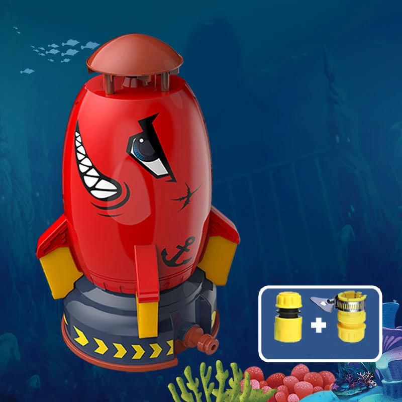 Juguete de Rociador de Agua Lanzador de Cohetes para Niños - Diversión de Verano