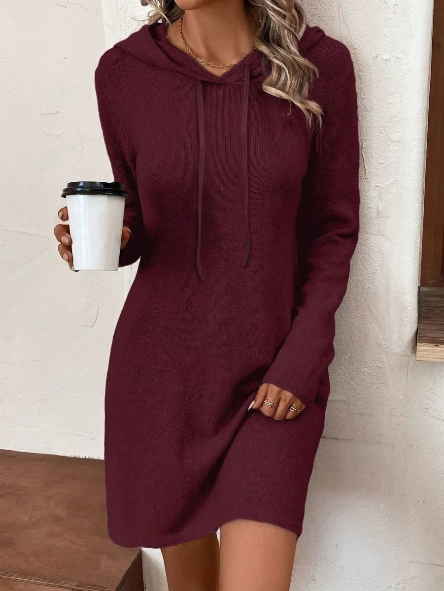 Vestido Mini de Poliéster Elegante - Disponible en 5 Colores, Tallas S a XL