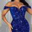 Vestido de Noche de Tubo con Lentejuelas Deslumbrantes