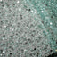 Sequined Pear Dress with Asymmetric Single Sleeve