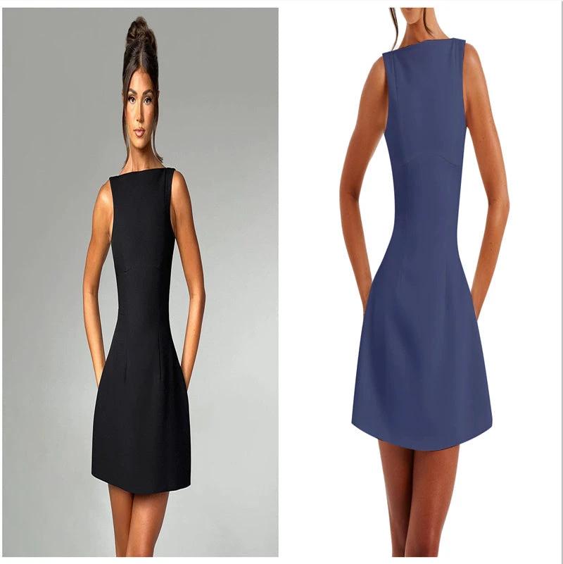 Robe d'été élégante sans dos - Parfaite pour toutes les occasions