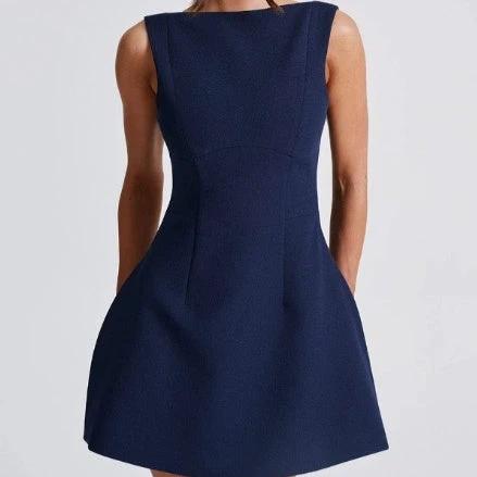 Robe d'été élégante sans dos - Parfaite pour toutes les occasions