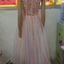 Sleeveless Floral Lace Wedding Dress - Elegant Bridal Gown