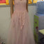 Sleeveless Floral Lace Wedding Dress - Elegant Bridal Gown