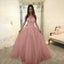 Sleeveless Floral Lace Wedding Dress - Elegant Bridal Gown