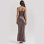 Elegant Slim Tube Top Long Dress for Special Occasions