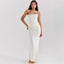 Elegant Slim Tube Top Long Dress for Special Occasions