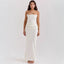 Elegant Slim Tube Top Long Dress for Special Occasions