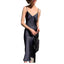 Jupe longue à balancement style sling - Motif uni doux
