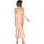 Jupe longue à balancement style sling - Motif uni doux