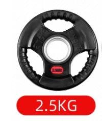 Three-Hole Rubber Bag for Weightlifting Barbells