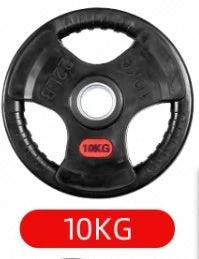 Three-Hole Rubber Bag for Weightlifting Barbells