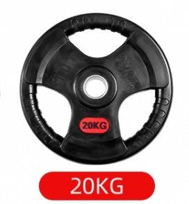 Three-Hole Rubber Bag for Weightlifting Barbells