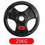 Three-Hole Rubber Bag for Weightlifting Barbells
