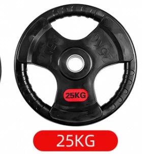 Three-Hole Rubber Bag for Weightlifting Barbells