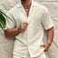 Stylish Men's Summer Tracksuit - Relaxed Fit Two-Piece Set