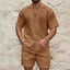 Stylish Men's Summer Tracksuit - Relaxed Fit Two-Piece Set