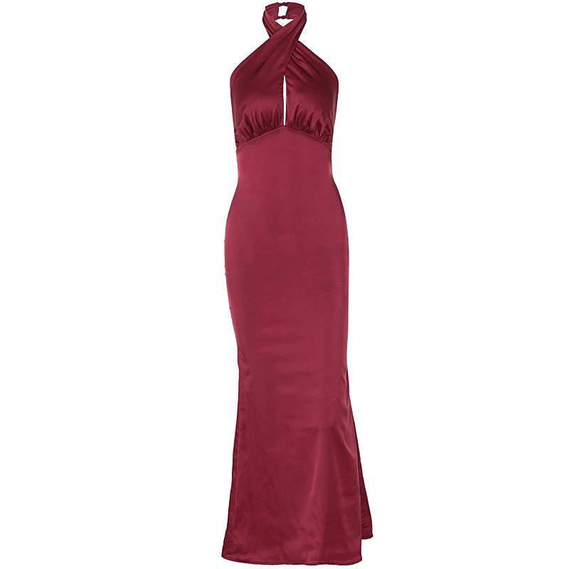 Elegant Backless Sleeveless Summer Dress