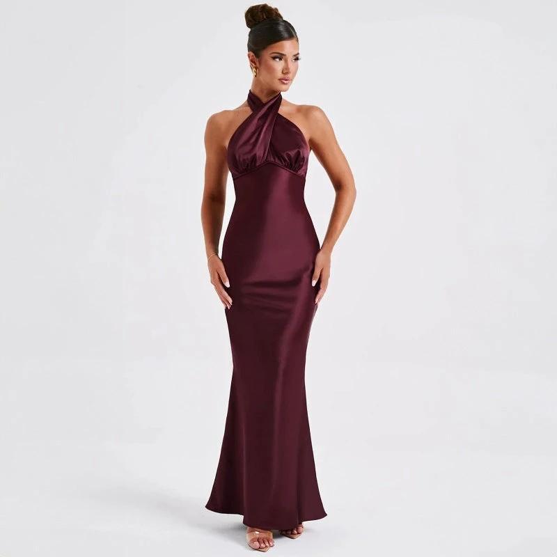 Elegant Backless Sleeveless Summer Dress