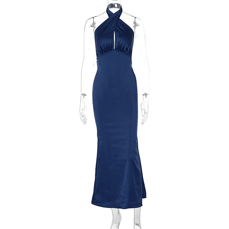 Elegant Backless Sleeveless Summer Dress