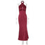 Elegant Backless Sleeveless Summer Dress