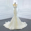 Elegant Fishtail Tube Top Wedding Dress