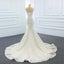 Elegant Fishtail Tube Top Wedding Dress