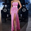 Velvet Sequined Cinched Waist Slim-fit Tube Top Dress