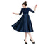 Versatile Casual Mid Length Evening Dress for Women