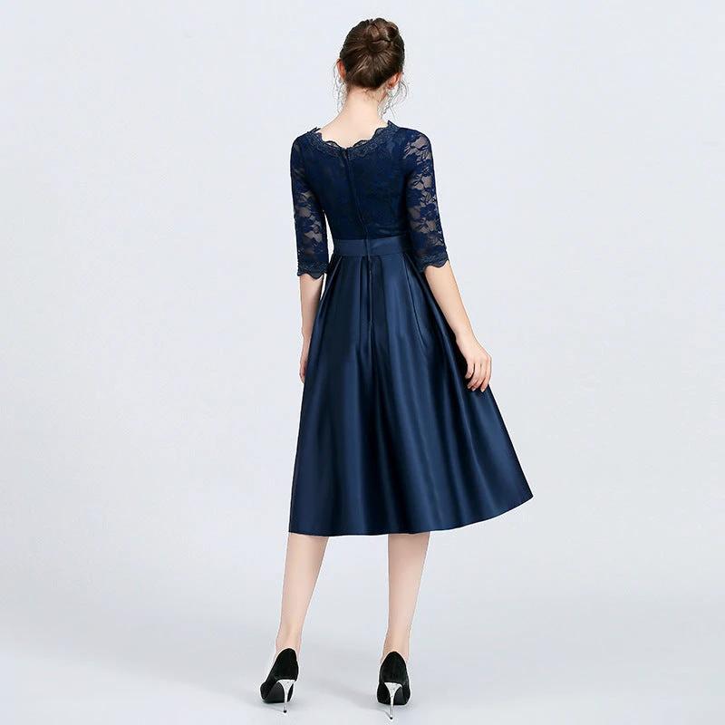 Versatile Casual Mid Length Evening Dress for Women