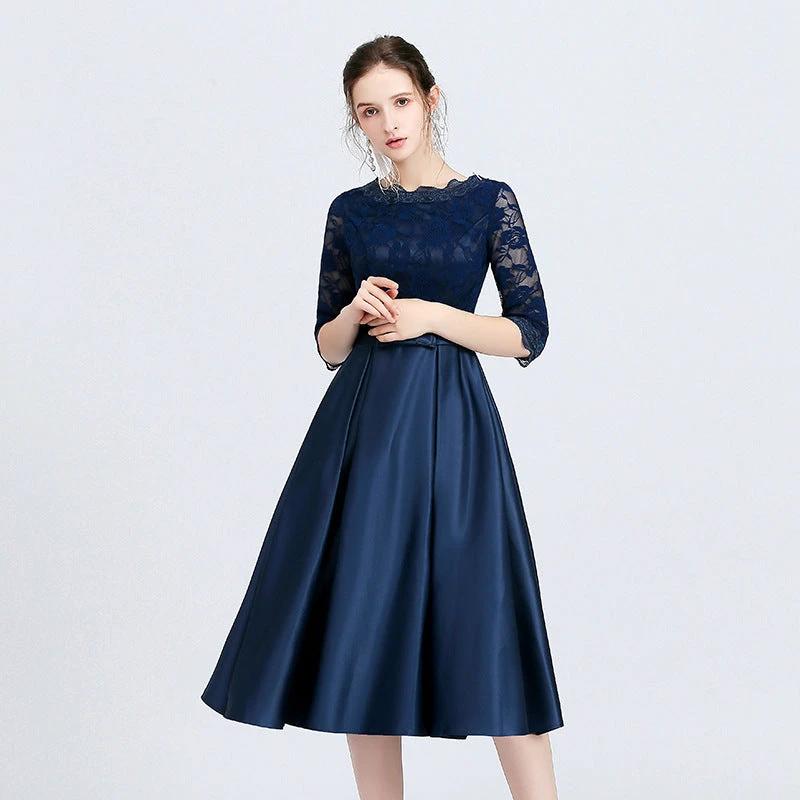 Versatile Casual Mid Length Evening Dress for Women