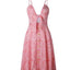 Robe d'été sans manches et dos nu pour femmes élégante