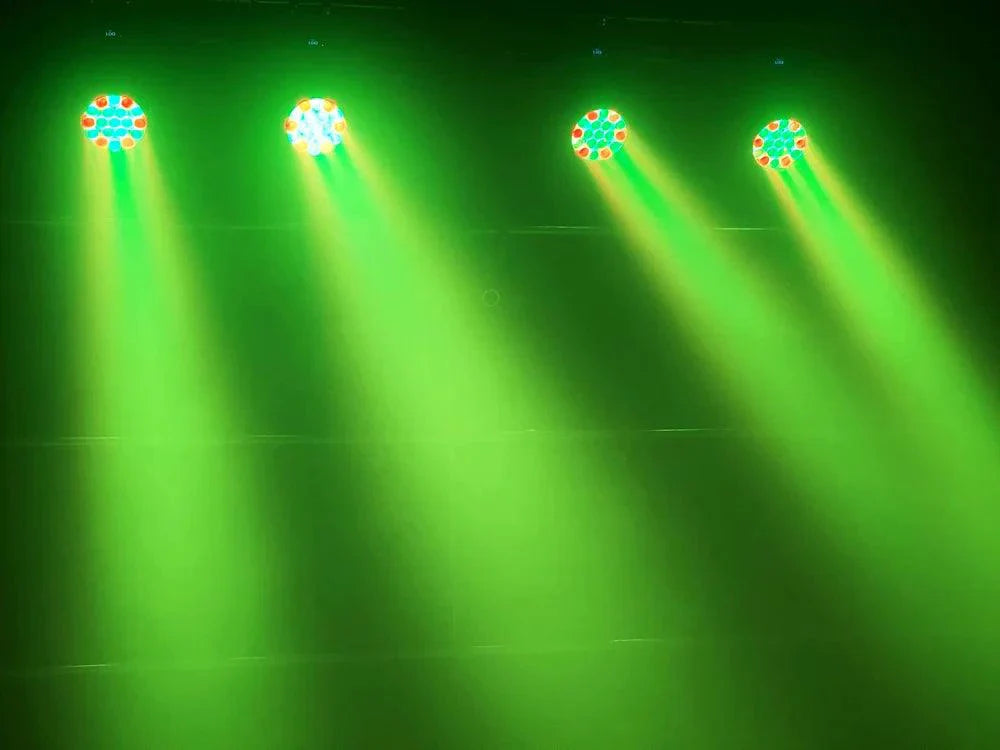 19x15W RGBW LED Moving Head Light - DMX512 Stage Lighting