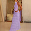 2-Piece Chic Halter Dress Suit Set
