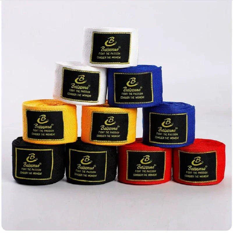2PCS Cotton Boxing Training Bandages - Versatile Hand Wraps