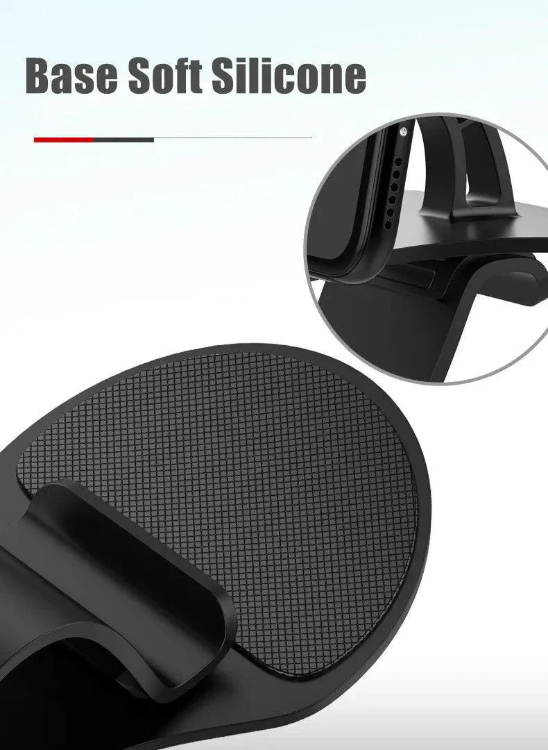 Support de téléphone de voiture rotatif à 360° - Support de tableau de bord universel