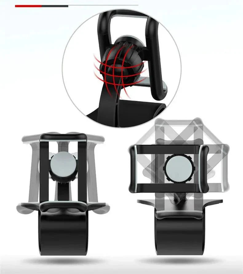 Support de téléphone de voiture rotatif à 360° - Support de tableau de bord universel