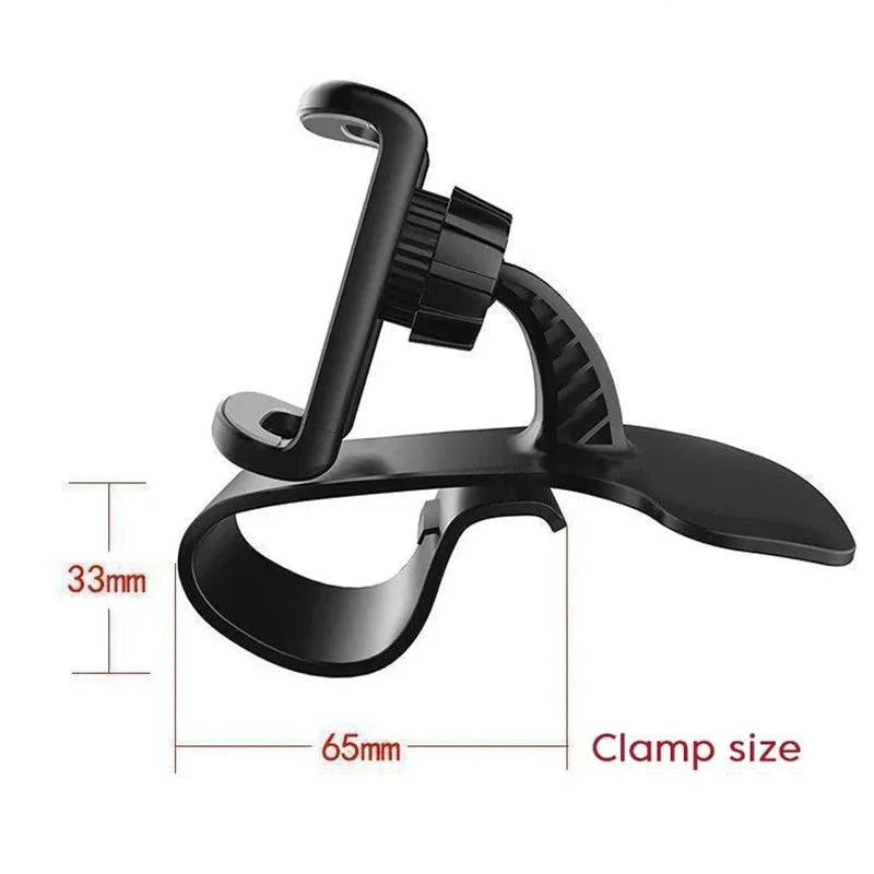 Support de téléphone de voiture rotatif à 360° - Support de tableau de bord universel