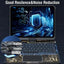 Funda transparente con teclado giratorio de 360° para iPad