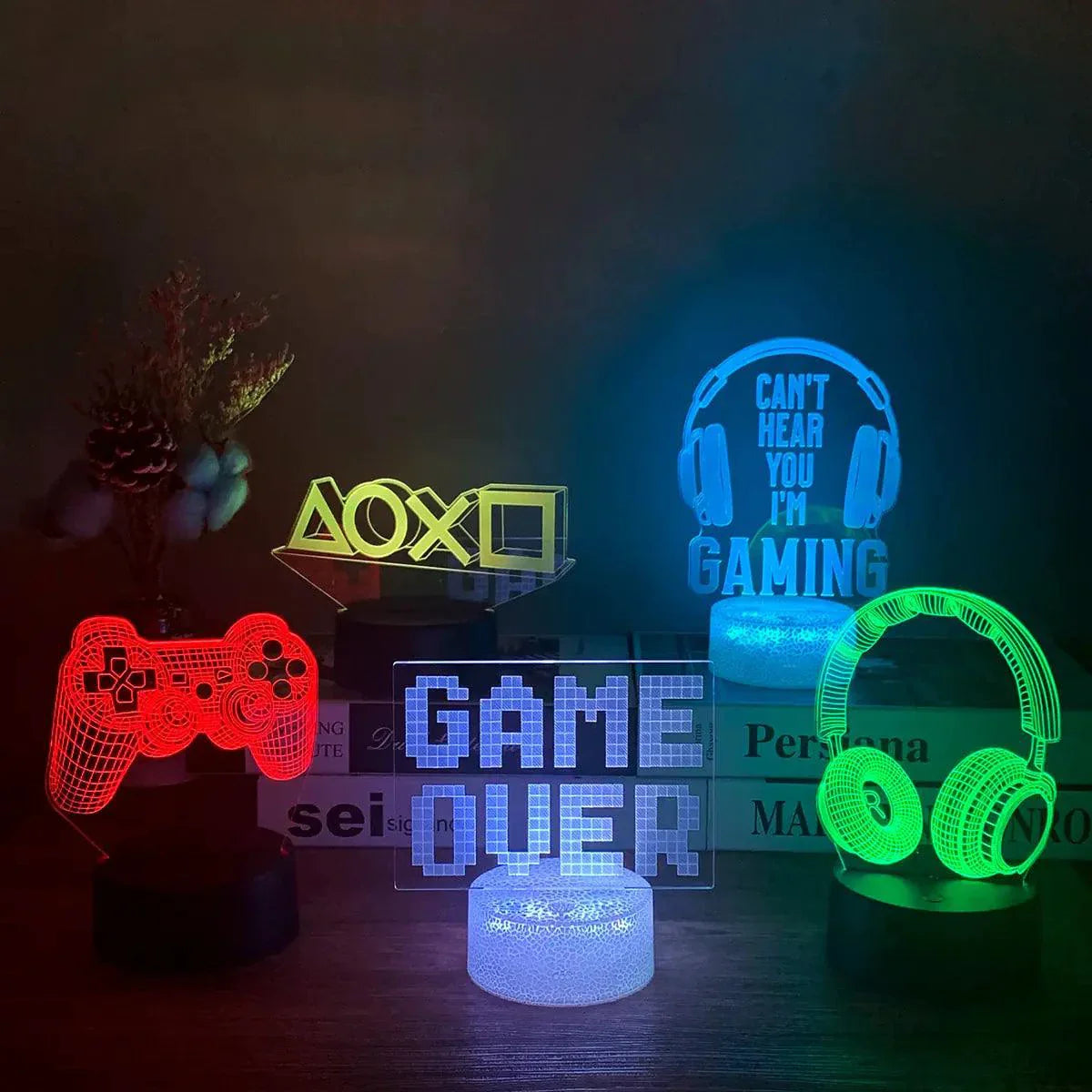 Luz Gamer 3D LED RGB - Mejora tu Configuración de Juego