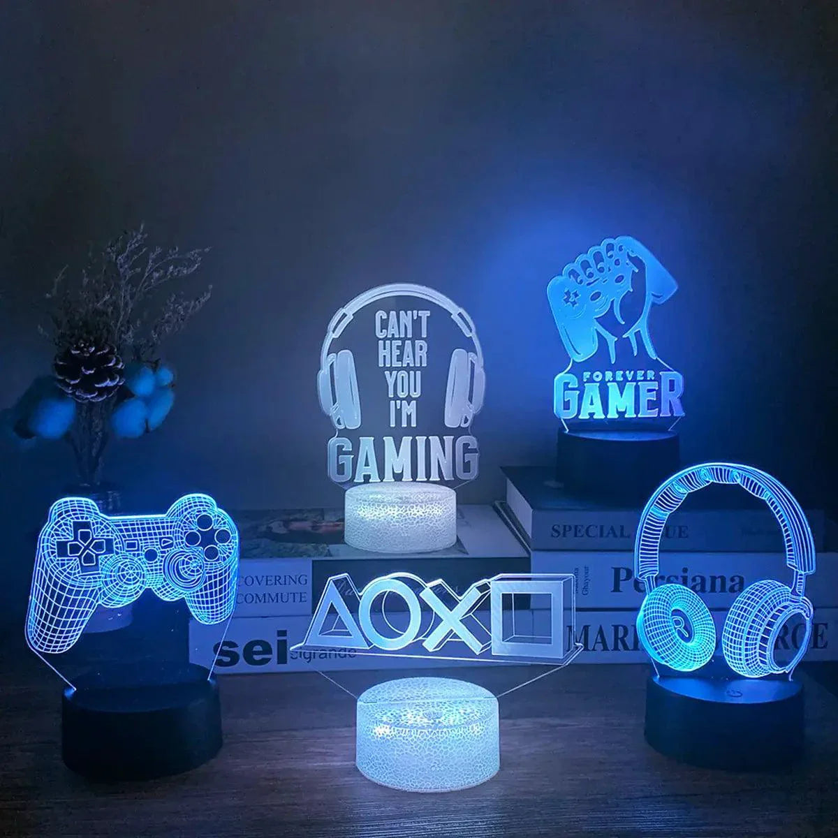 Luz Gamer 3D LED RGB - Mejora tu Configuración de Juego